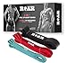 Price comparison product image Roar logo Assisted Pull Up Resistance Bands Set 3 in 1 with FREE workout illustrations | Chin Ups Exercise Bands for Crossfit - Powerlifting - Stretch - Yoga | Levels Heavy - Medium - Light
