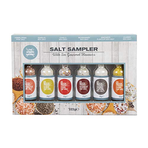 The Modern Gourmet Sea Salt Sampler - Set di 6