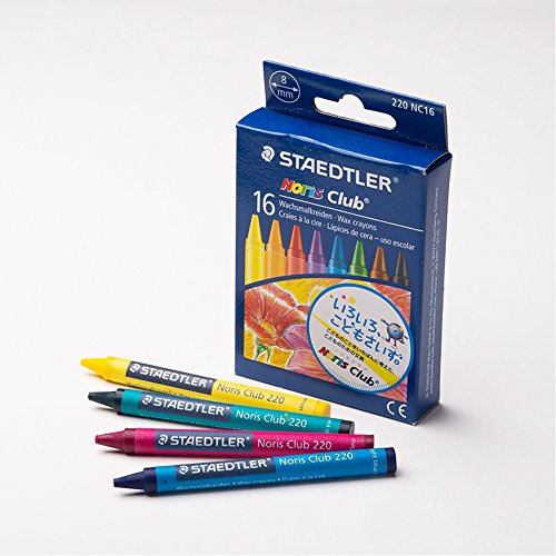 Staedtler 220 NC16 Wachsmalkreide Noris Club, 16 Stück im Etui - 2