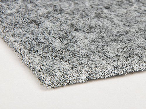 Nadelfilz Nadelvlies XENO – Grau – 2,00m x 6,00m | Premium Objekt-Qualität | 3 Farben | B1-Zertifikat | GUT-Siegel | 2,00m Breit | 900 g/m² | Teppichboden | Bodenbelag | Büro | strapazierfähige Auslegware - 2