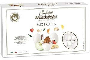 CONFETTI MAXTRIS MAXTRIS | Confetti Italiani di Mandorla | MIX FRUTTA ASSORTITA | 1 Kg.