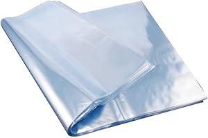 200 X Transparent Shrink Wrap Film Bag Heat Seal Gift Packing 11 x 15 cm VOSO