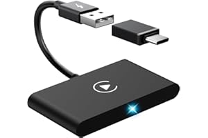 GAOEEIN Carplay Wireless Dongle Wireless Carplay Adapter car Accessories Carplay per Auto Wireless Convertire Carplay 5GHz WiFi per Audi/VW/Opel/Citroën 2016 iOS 10+