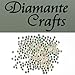 300 x 3mm Clear Iridescent AB Round Diamante Loose Flat Back Rhinestone Gems created exclusively for Diamante Crafts