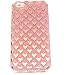 Produktbild TPU Silikon Case Hülle für Apple Iphone 5 / 5s / SE - Backcover Case Handy Schutzhülle Cover Mirror Glitzer pink Hearts