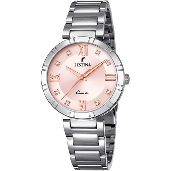 Montre Femme Festina CLASSIC F20557-2 - Bracelet Acier Doré - Montres Femme