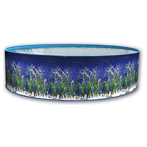 Preisvergleich Produktbild rund 3,50 x 0,90m stahlwandpool aquarium