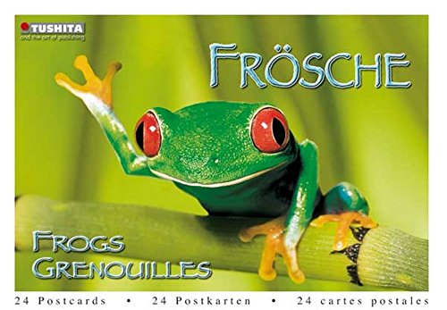 Preisvergleich Produktbild Frösche: Frogs, Grenouilles Postkartenbuch Tubu25