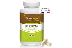 Pierre Jérôme - Lithothamne 120 gélules végétales - Calcium, Squelette, Os, Produit Naturel - Fabriqué en France