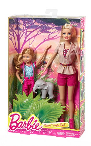 Barbie - Sisters' Safari Fun - Barbie & Stacie 2-Pack - Dolls
