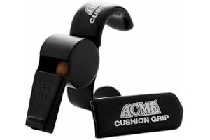 Acme Thunderer Finger Grip Officiell Referee Whistle F58.5 – Matt svart finish