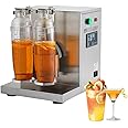 CJYSHOP Milk Tea Shaking Machine,Electric Double Frame Drink Shaker 360° Stainless Steel Commercial Blenders 350ml-1000ml Drink Mixer for Bubble Tea, Boba Tea, Juice, Coffee, Milk