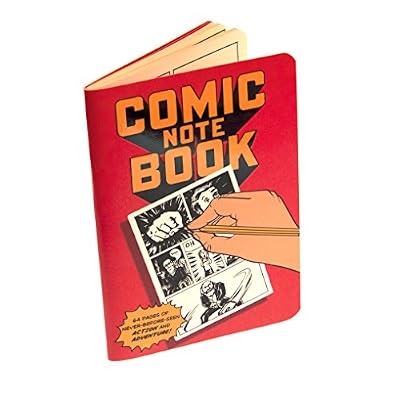 Natural World Comic Book Passport Sized Notebook - Filled With Blank Panels for Creating Your Own Comics