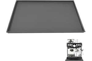 MOLBORY Silikonowa podkładka pod ekspres do kawy, antypoślizgowa podkładka pod ekspres do kawy, antypoślizgowa podkładka pod ekspres do kawy, akcesoria barista