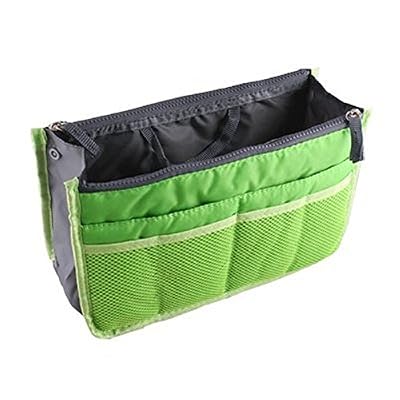 Novago NOV@GO® (version originale qualité assurée) Organisateur/Pochette/sac de rangement intérieur VERT pour grand sac à main ou sac de voyage (existe aussi en Orange/rouge/vert/bleu ans notre boutique)