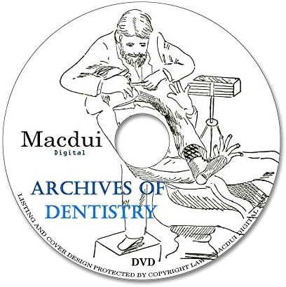Archives of dentistry, A monthly record of dental science and art 1884-1891 – 8 Volumes PDF E-Books on 1 Data DVD