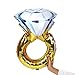 Produktbild attachmenttou aufblasbare Kreative Diamant Ring Big Size Hochzeit Dekorationen Foil Air Ballon Supplies