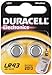 Produktbild Knopfzelle Alkali Mangan - 2Stk Blister LR 43 / AG 12 / V 12 GA Duracell 2BL (VPE=10)