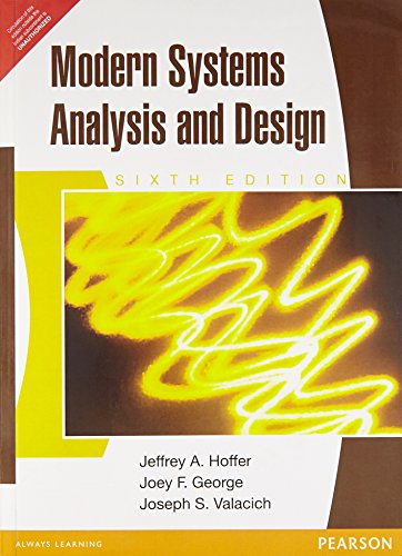 MODERN SYSTEM ANALYSIS AND DESIGN, 6TH EDITION