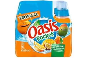 OASIS PACK Oasis Pocket Tropical 25cl (pack de 24)