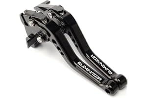 MTCRIGHTER Per Kawasaki ELIMINATOR 500 2024 Accessori in lega di alluminio CNC Leva frizione freno corta (Black)