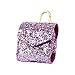 Produktbild TianranRT Für AirPods Case Magnetisch Verschluss Leder Cover Mit Anti-Lost Schlüsselanhänger Glitter (H)