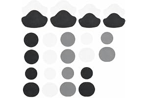 XRVRILE 34 stycken hälreparation för skor, sneakers, reparationslapp, hälskydd för skor, skoreparationsset, skolappar fram för sneakers, höga klackar, läderskor (svart +