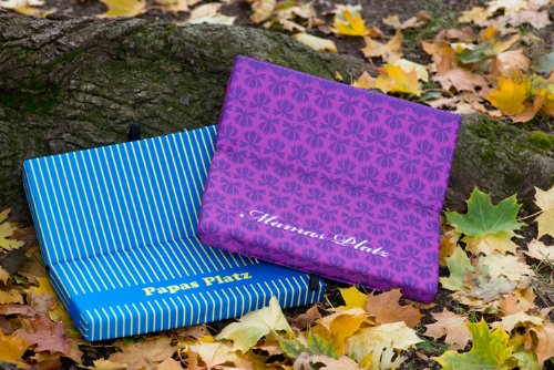 sitzZ style Thermo Sitzkissen Made in Germany, faltbar für Ausflug, Camping, Spielplatz, Picknick, Wasserabweisend, warm - 7