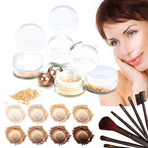NALATI 50 Stück Döschen – 5g or 5ml Cremedose klar transparent mit Schraubdeckel – Leerdose – für Acrylpulver , Strass, Anhänger und andere Nail Zubehör - 3