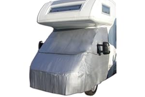 GENERICO Accessori Camper | Oscurante Termico Esterno Divisibile (Parabrezza + Vano Motore) Camper Daily 3° Serie Anno2000-2005