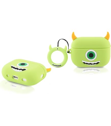 Custodia Silicone Carina Per AirPods Pro 2a E 1a Gen Con Bambola E Portachiavi – Antiurto, Antigraffio, Design Kawaii Per Uomo E Donna