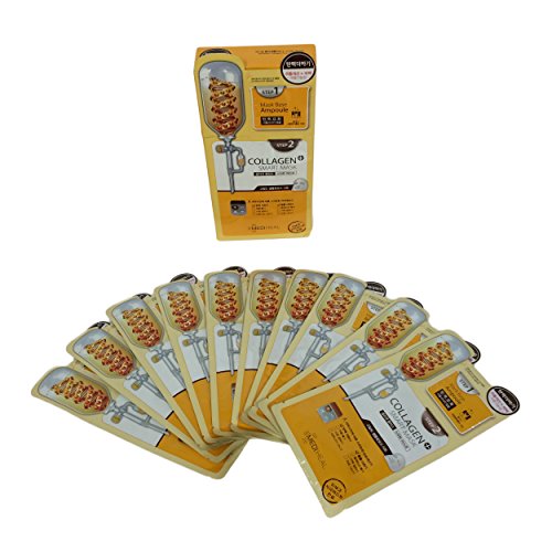[International Shipping] MediHeal Smart 2-Step Collagen Plus Filler Mask Pack Sheets Made in Korea 10 pcs