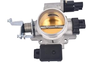 60mm Throttle Body Assembly Replacement for 1997-2001 Jeep Grand Cherokee Wrangler TJ 4.0L 53032023AB Flynsu