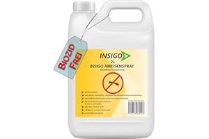 NEU Biozidfreie Ameisen Abwehr 2L – Effektives Mittel für Ameisen im Haus oder Garten – Ant Spray – Fleckenfrei – Ameisen Spray von INSIGO