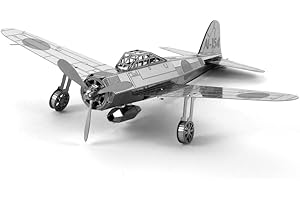 Metal Earth - 5061028 - Maquette 3D - Aviation - Mitsubishi Zero - 12,5 x 10 x 2 cm - 1 pièce