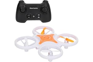 ColorBaby 41865 Speed & Go Radiostyrd drönare, LED-ljus, mäter 12 x 12 cm, sväng 360°, räckvidd 50 meter, flygtid 7 min, 2,4 GHz, USB-laddning, RC, radiostyrda fordon, leksaker barn 8 år
