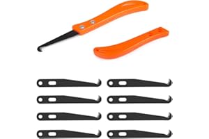 FOCCTS 2 szt. grabie do usuwania fug stare fugowanie narzędzia ręczne grabie fugi do płytek z 10 ostrzami