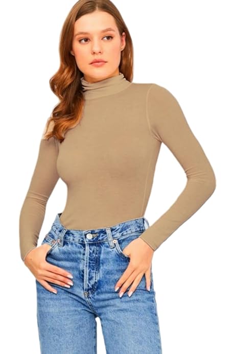 Jadea Maglia Donna Maglia Cashmere Donna JADEA Dolcevita Manica