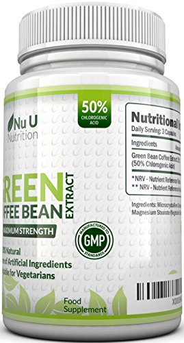 Green Coffee Bean Extract 90 Capsules by Nu U Nutrition - Image 3