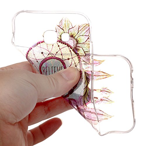 Funda Samsung Galaxy A3 2017 E-Lush Transparent Bling Suave Silicona TPU Carcasa Ultra Delgado Flexible Gel Parachoques Goma Mate Clear Glitter Case Cover Impresi n patr n Bumper Amortigua Golpes Protectiva Caso para Samsung Galaxy A320 4 7 Pulgadas Smartphone Anti-Rasgu o y Resistente Tapa - Campanas de Viento reviews Funda Samsung Galaxy A3 2017 E-Lush Transparent Bling Suave Silicona TPU Carcasa Ultra Delgado Flexible Gel Parachoques Goma Mate Clear Glitter Case Cover Impresi n patr n Bumper Amortigua Golpes Protectiva Caso para Samsung Galaxy A320 4 7 Pulgadas Smartphone Anti-Rasgu o y Resistente Tapa - Campanas de Viento