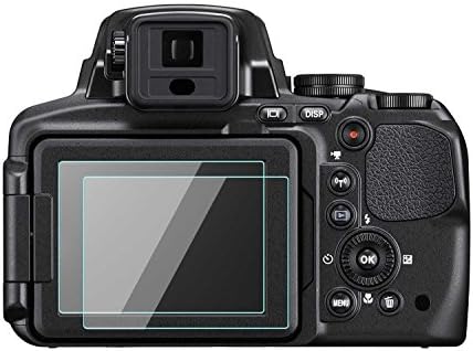 Screen Protector Designed for Nikon COOLPIX P900 P900S P600 P600S, KOMET 9H Tempered Glass Anti-Bubble Anti-scratch Ultra-Clear [3-Pack]
