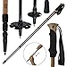 Produktbild ALPIDEX Trekkingstöcke Teleskopstöcke aus Carbon mit Antischock Dämpfungssystem längenverstellbar 66-135 cm ergonomische Griffe Wanderstock
