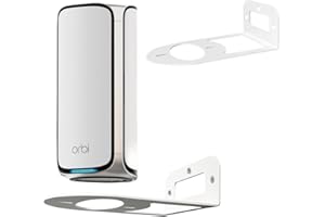 ALLICAVER WiFi 7 Wall Mount Kit, Wall Mount Sturdy Metal Compatible with WiFi 7 Models RBE970, RBE770 (RBE772, RBE773), RBE972S and RBE973S with Cable Organizer Bracket (2 Pack)