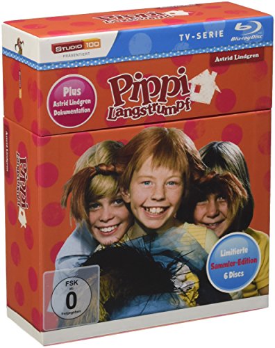 Pippi Langstrumpf TV-Serie Blu-ray Box - Sammler-Edition [Francia] [Blu-ray]
