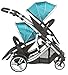 Duellette 21 Combo Twin Tandem Pushchair Baby Newborn carrycots Pram Travel system Tandem stroller buggy: 2 Pramette/seat units, 2 footmuffs 2 Rain covers, Teal mist by Kidz Kargo