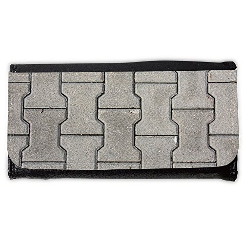 Preisvergleich Produktbild Portemonnaie Geldbörse Brieftasche / / M00154860 Straßen-grauer Boden Pflasterstein / / Large Size Wallet