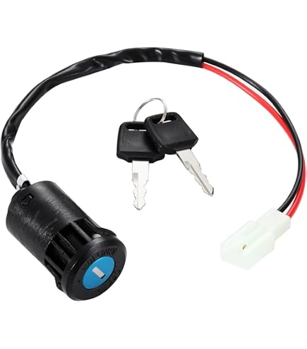 Interruptor De Encendido Con Llave Para Kymco ATV MXU 50 150 2009-2010 - Reemplazo OEM 35010-LCA4-9V0