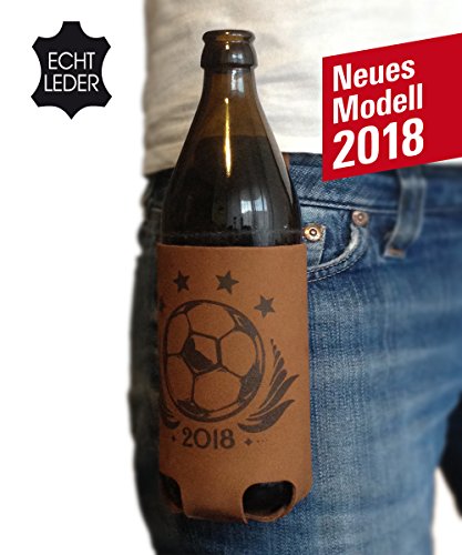 Bierholster "Reinheitsgebot" – Limited Edition – Das Original aus echtem Leder – Bier Holster Bierhalter