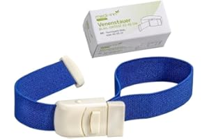MEDI-INN+ Medi-Inn Venenstauer | blauer Stauschlauch | 42-45 cm lang | 1 Stück