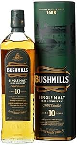 Bushmills 10 Year Old Single Malt Irish Whiskey, 70 cl